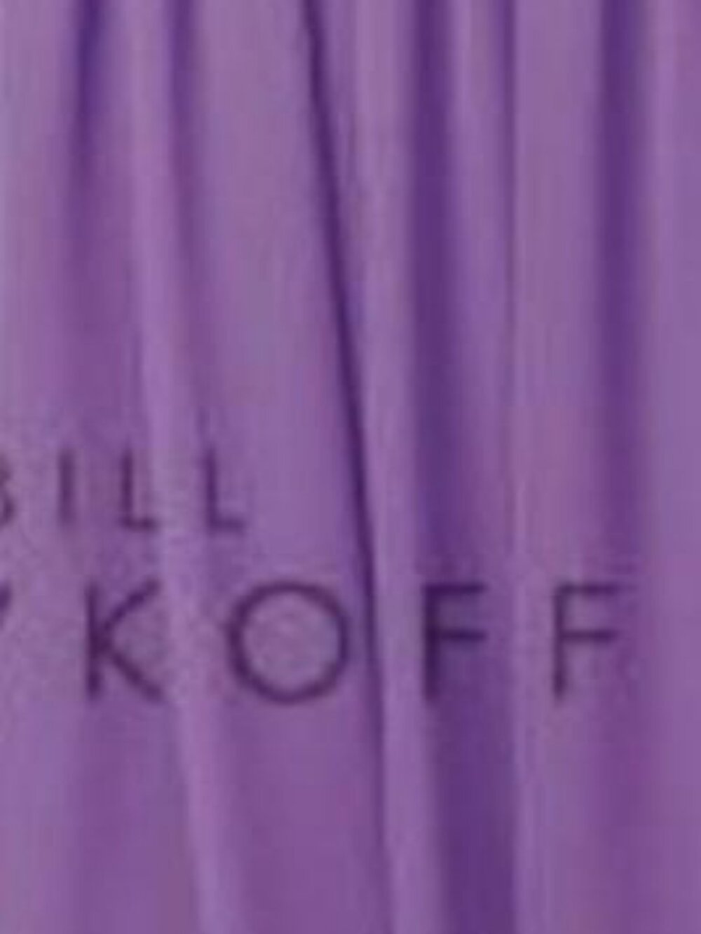 Bill Levkoff 325 Bridesmaid Dress Amethyst Purple V-Neck Chiffon Short 12